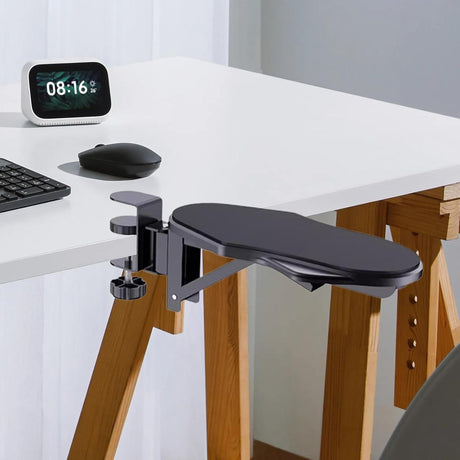 Ergonomic Computer Desk Armrest with Folding, Rotating Design and Elbow Support for Home Office