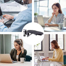 Ergonomic Computer Desk Armrest with Folding, Rotating Design and Elbow Support for Home Office