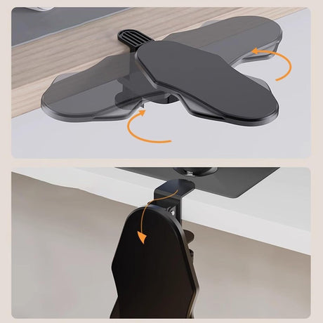Ergonomic Computer Desk Armrest with Folding, Rotating Design and Elbow Support for Home Office