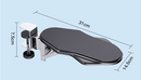 Ergonomic Computer Desk Armrest with Folding, Rotating Design and Elbow Support for Home Office