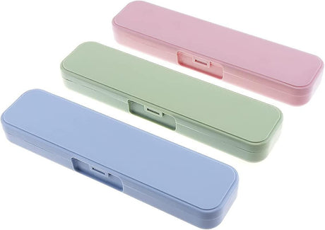 Portable Cutlery Set, 3-Piece Camping Travel Cutlery Box, Multicolor