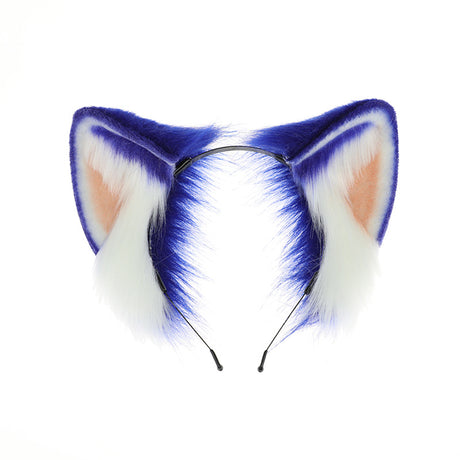 Sonic the Hedgehog Blue Cosplay Ears Headband for Comic Show Stage Performance