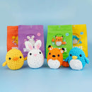 Woobles crochet set for beginners penguin compatible with Shark Tank