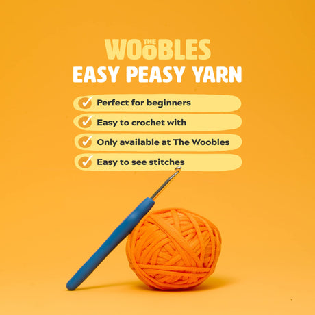 Woobles crochet set for beginners penguin compatible with Shark Tank