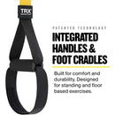 TRX All-in-One Suspension Trainer Home Gym System with TRX Training Club Access Compatibility WELLNGS