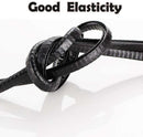Edge Protection Rubber Pipe Tape Clamp 10M Black Compatible with Edge Profile