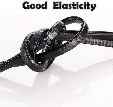 Edge Protection Rubber Pipe Tape Clamp 10M Black Compatible with Edge Profile