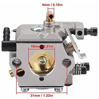 STIHL 024 026 MS240 MS260 Chainsaw Carburetor with Air Filter Compatible with WT-194 WT-194-1 Replaces 1121 120 0611