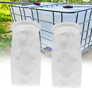 IBC Filter Nylon 105mm 2pcs Washable Rainwater Tank Replacement Filter with Lid Fitting