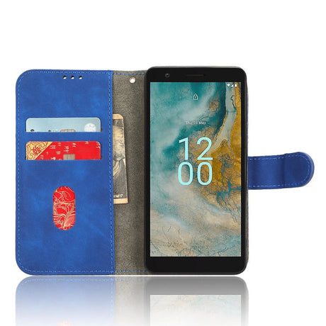 Nokia C02 Case Blue Skin Fe Phone Case Compatible with Nokia