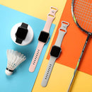 Soft Silicone Sports Bands Compatible with Apple Watch 40mm 38mm 41mm Series 7/6/5/4 Women Men