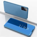 Samsung S21 FE Transparent Blue Full Body Protection Smart Case 360 Compatible with Samsung