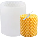 Cylindrical candle molds, 3D geometric modern DIY candle making molds, for di_max