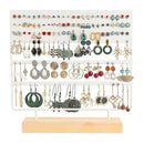 Earring Display Stand Holder Compatible with Ear Jewelry Organizer 6 Hooks