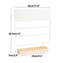 Earring Display Stand Holder Compatible with Ear Jewelry Organizer 6 Hooks