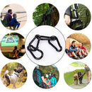 20 pcs Small Aluminum Carabiners D-ring Clips max