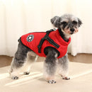 Waterproof Dog Winter Jacket with Harness and Fleece, Compatible with Orange S Size