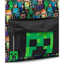Minecraft Backpack for Boys Black School Bag Compatible with Creeper Zombie Skeleton Enderman \u0026 Cave Spider