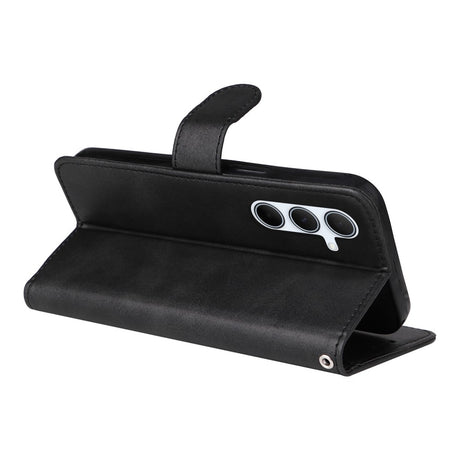 Samsung A56 5G Wallet Case PU Leather Cover Compatible with Samsung Multiple Colors Black Black Max