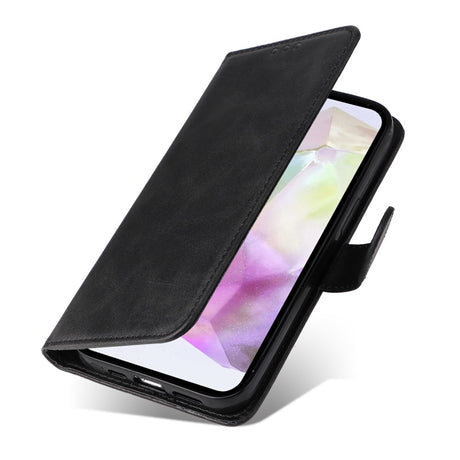 Samsung A56 5G Wallet Case PU Leather Cover Compatible with Samsung Multiple Colors Black Black Max