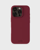 iPhone 16 Pro Max Silicone Mobile Case Red Velvet Max Compatible with holdit