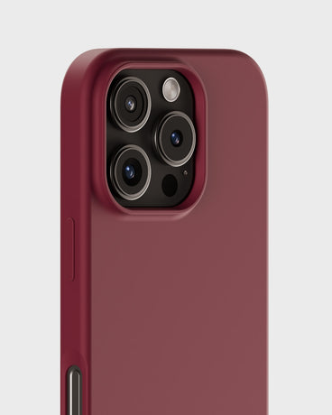 iPhone 16 Pro Max Silicone Mobile Case Red Velvet Max Compatible with holdit
