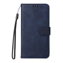 Samsung S25 Ultra PU Leather Wallet Case Blue Compatible with Samsung Multiple Colors