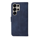 Samsung S25 Ultra PU Leather Wallet Case Blue Compatible with Samsung Multiple Colors