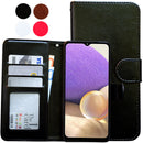 Samsung Galaxy A32 5G Leather Case Black Protection Cover