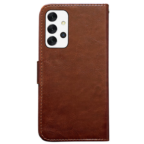 Samsung Galaxy A32 5G Leather Case Black Protection Cover