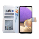 Samsung Galaxy A32 5G Leather Case Protection White Max White