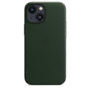 iPhone 13 Mini Leather Case with Magsafe Sequoia Green Maximum Protection