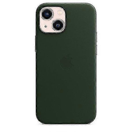 iPhone 13 Mini Leather Case with Magsafe Sequoia Green Maximum Protection