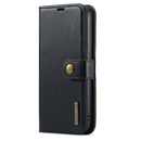 Magnetic Wallet for Samsung Galaxy S25 Edge Black Case 2-in-1 with Card Holder