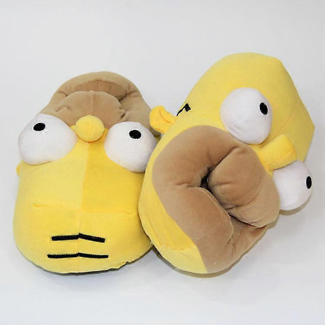 Simpson Slippers Funny Plush Warm Winter Indoor Slippers