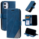 Magnetic Folio Case with Card Holder Compatible with iPhone 11 Leather Case Perfect Blue-max Blue