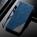 Magnetic Folio Case with Card Holder Compatible with iPhone 11 Leather Case Perfect Blue-max Blue
