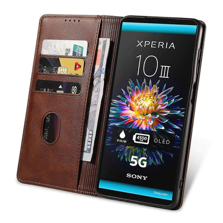 Sony Xperia 10 III 5G Compatible Phone Case Brown