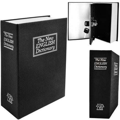 Black Book Safe with Lock Black Black Max Compatible with Oral-B Braun Philips