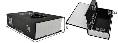 Black Book Safe with Lock Black Black Max Compatible with Oral-B Braun Philips