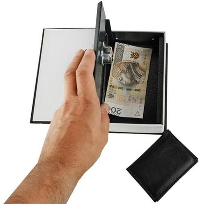 Black Book Safe with Lock Black Black Max Compatible with Oral-B Braun Philips