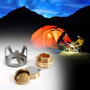 Alcohol Burner for Emergency Kitchen 2-Pack 400ml Compatible with Camping Stoves
