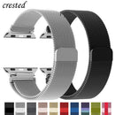 Apple Watch Band Milanese Loop Compatible with Series 9 8 7 6 SE 5 3 Ultra 2 Sizes 38mm 40mm 41mm 42mm 44mm 45mm 49mm Black