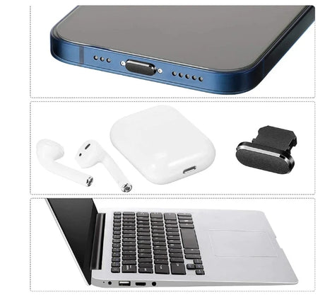 iPhone Charging Port Dust Plug Cleaning Kit Compatible with iPhone Models