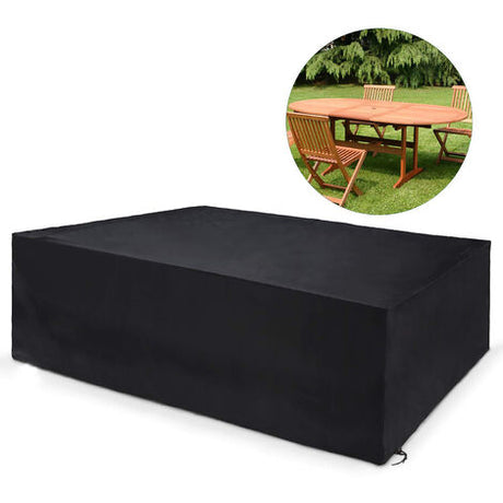 Waterproof Oxford Cloth Outdoor Furniture Cover Rectangular Waterproof Tarpaulin