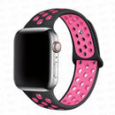 Apple Watch Band Compatible with Ultra 2, Series 9/8/7/6/5/4/3/SE, 45mm 49mm 44mm 40mm 41mm 42mm, Black Pink, 15 Pack