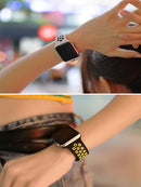 Apple Watch Band Compatible with Ultra 2, Series 9/8/7/6/5/4/3/SE, 45mm 49mm 44mm 40mm 41mm 42mm, Black Pink, 15 Pack