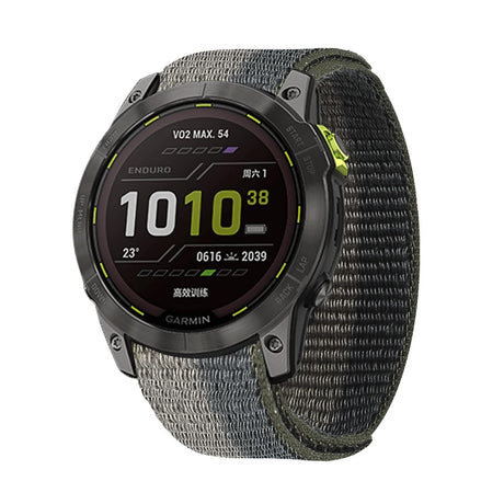 Garmin Enduro 2 Fenix 6X 6 Pro 5X 5 Plus 7X 7 Epix Gen 2 Compatible 26mm 22mm Ultralight Nylon Watch Band Bracelet