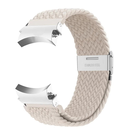Compatible with Samsung Galaxy Watch 4 5 6 Pro Classic 20mm Strap Black Nylon Band 40mm 43mm 44mm 45mm 47mm