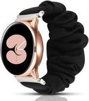 Samsung Galaxy Watch Band 40mm 44mm 42mm Classic Scrunchies Bracelet Black Compatible with Galaxy Watch 4 6